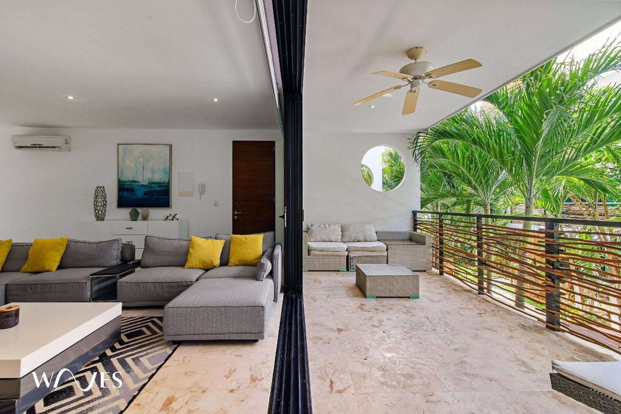 2 Hab. | Vista A La Piscina | Espacioso Y Luminoso Tulum