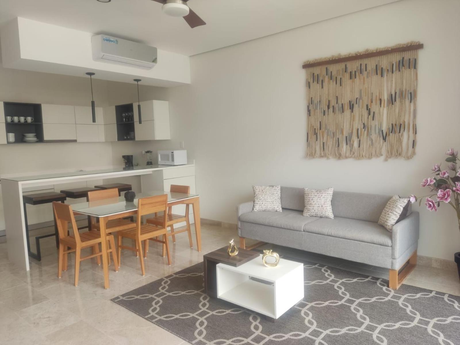 1 Dorm Amplia Terraza Aldea Zama Apartamento Tulum