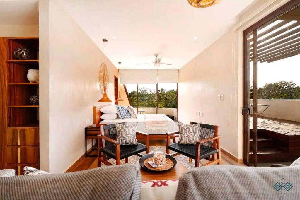 Private Pool Penthouse In 3 Bedrooms. Apartamento Tulum