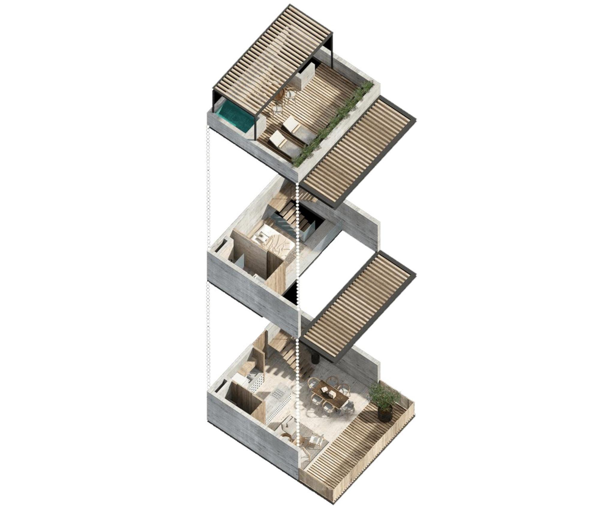 Apartamento Paradise - Penthouse With Private Pool And Cenote