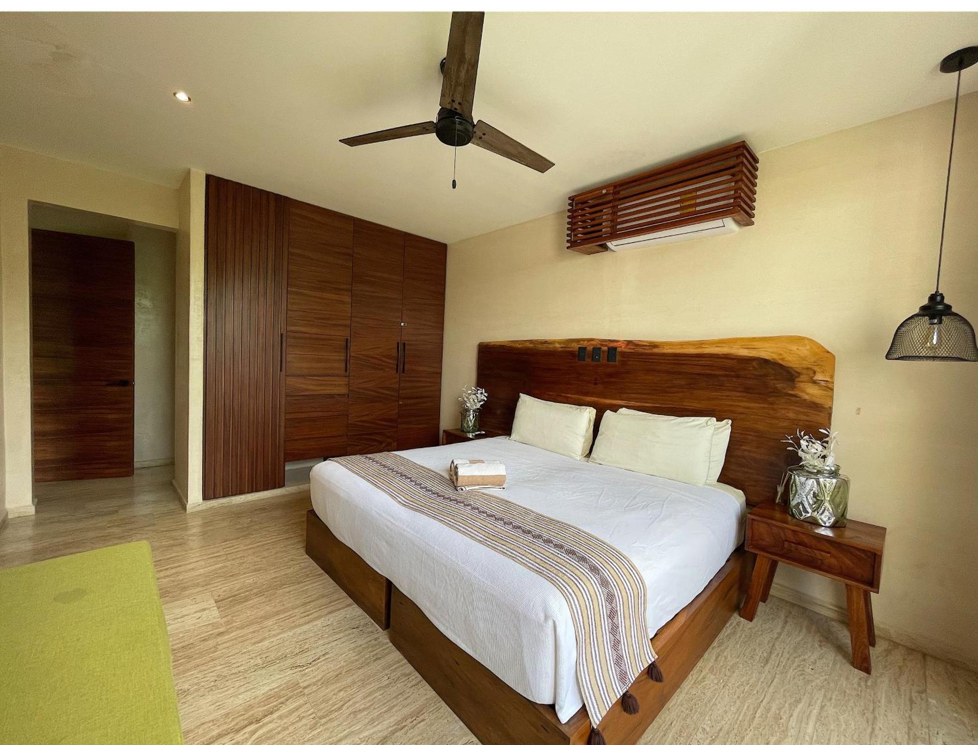 Kataleya By Zaazil - Amazing Penthouse Aptartment , Up To 16 People, Private Pool, Terrace , Roof And Hot Tub In Luum Zama In The Jungle Apartamento Tulum