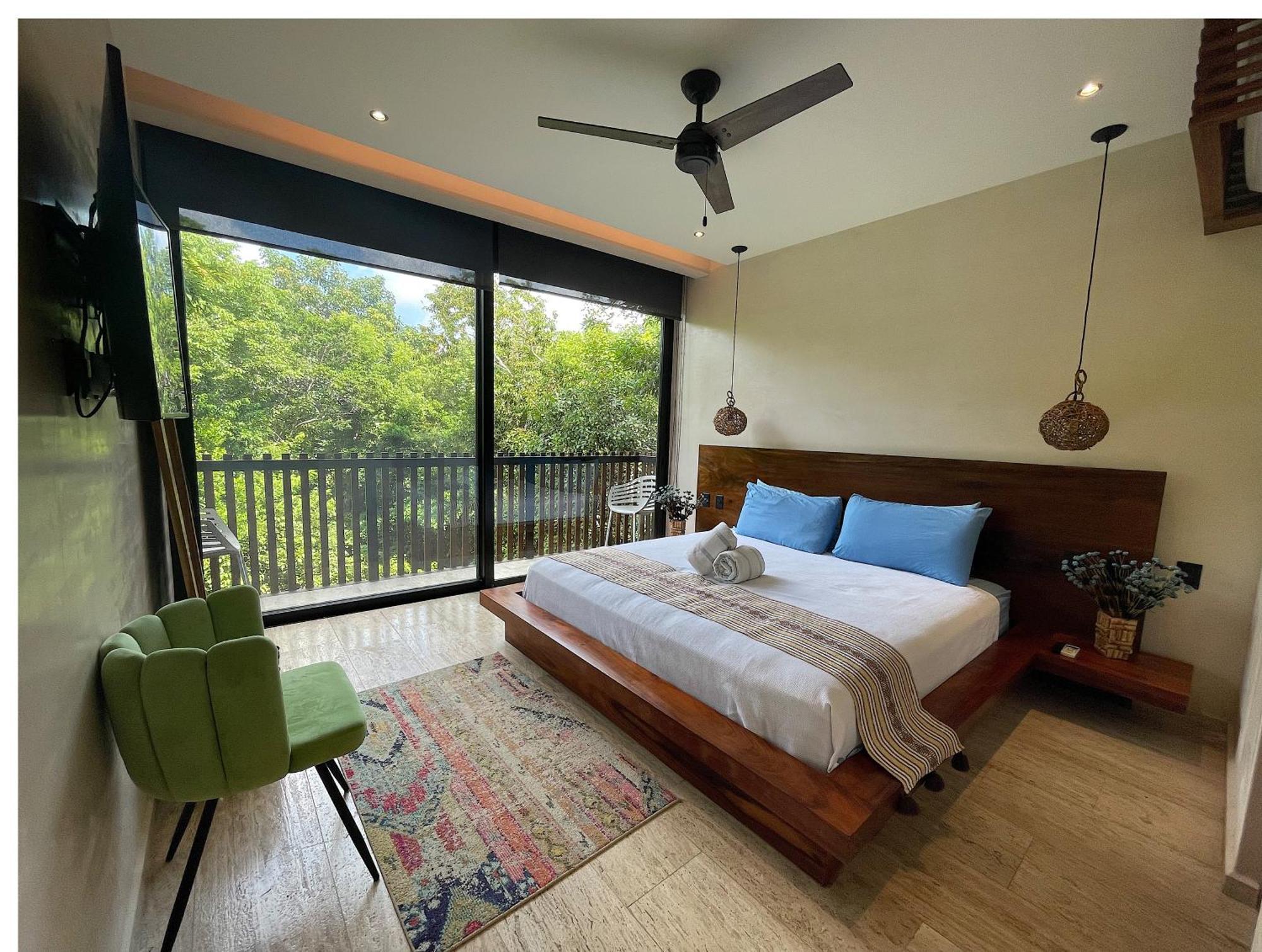 Apartamento Kataleya By Zaazil - Amazing Penthouse Aptartment , Up To 16 People, Private Pool, Terrace , Roof And Hot Tub In Luum Zama In The Jungle Tulum