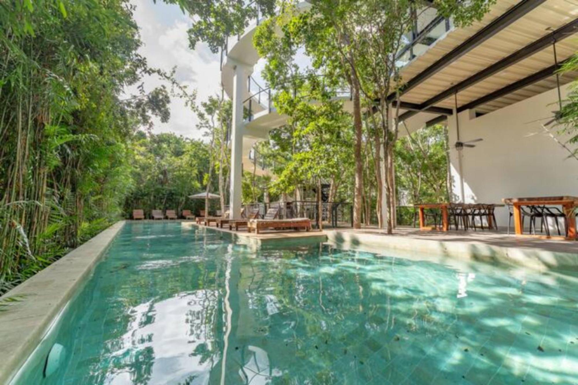 Spectacular Jungle In Th 33 Terrace Gym Private Pool * Tulum