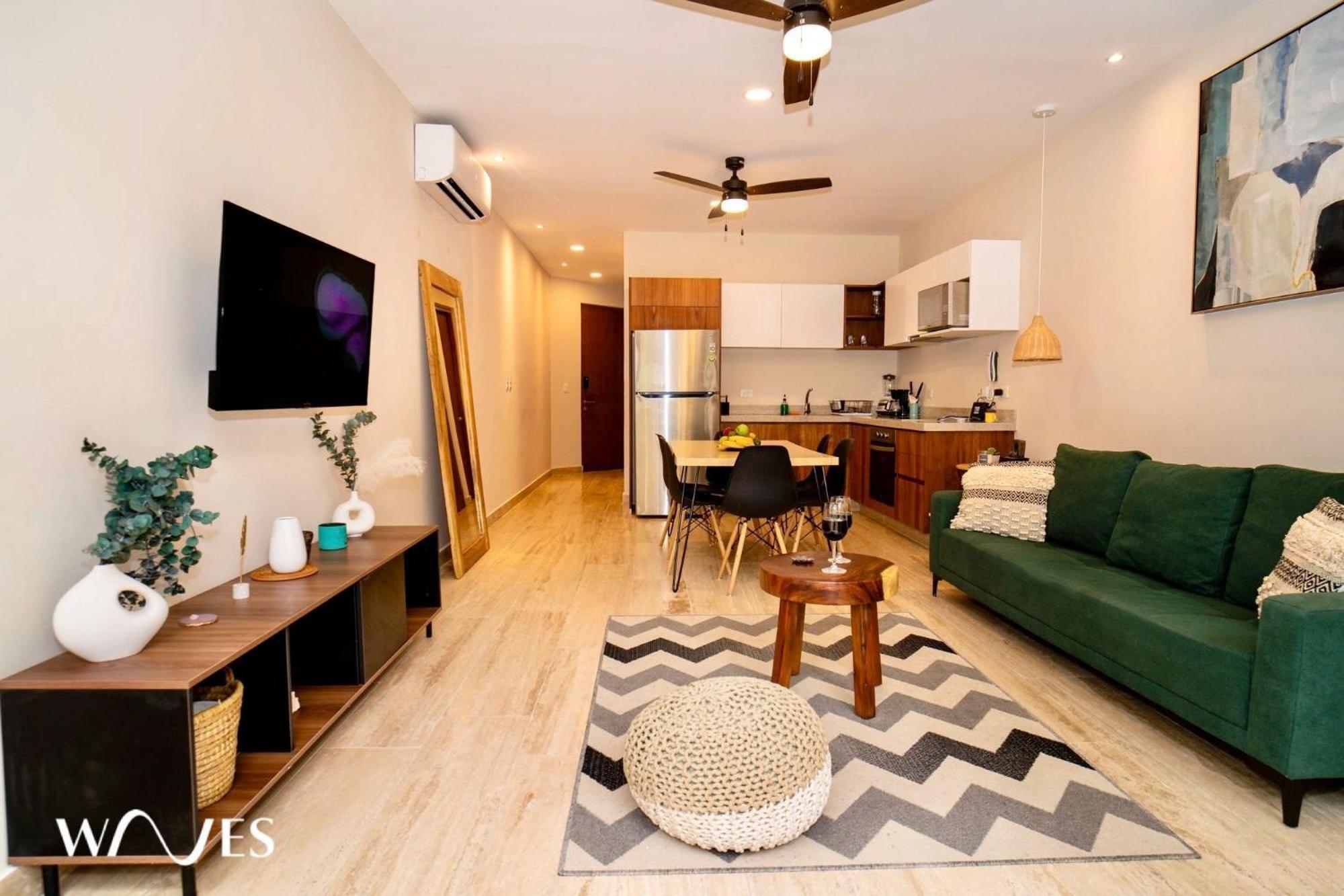 Apartamento 1 Rec. | Vista A La Jungla + Piscina Infinita + Amenidades Lx Tulum