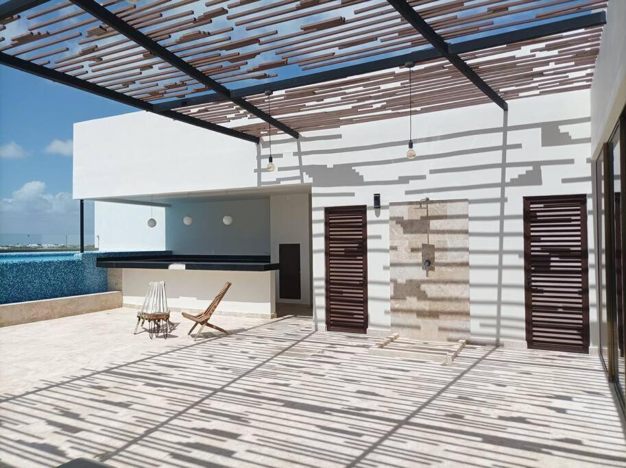 Apartamento Pent H Sin Cocina Con Piscina Gaia