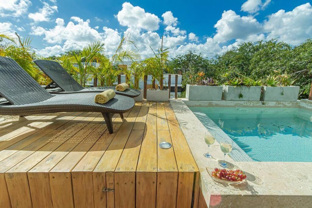 Сasa de vacaciones Magnificent House With Pool & Jungle View Tulum