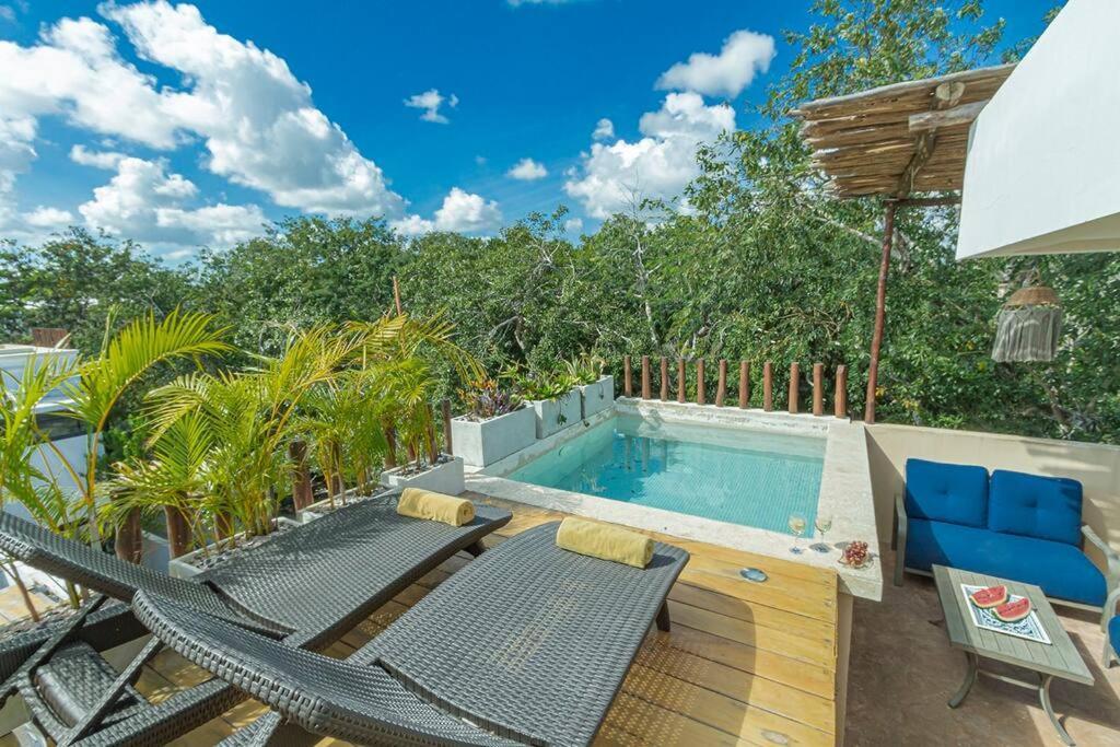 Magnificent House With Pool & Jungle View Сasa de vacaciones Tulum
