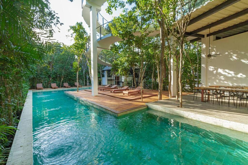 Сasa de vacaciones Magnificent House With Pool & Jungle View Tulum
