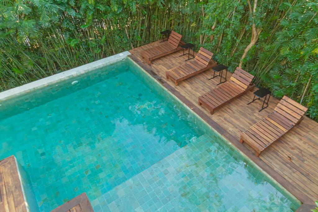 Magnificent House With Pool & Jungle View Tulum