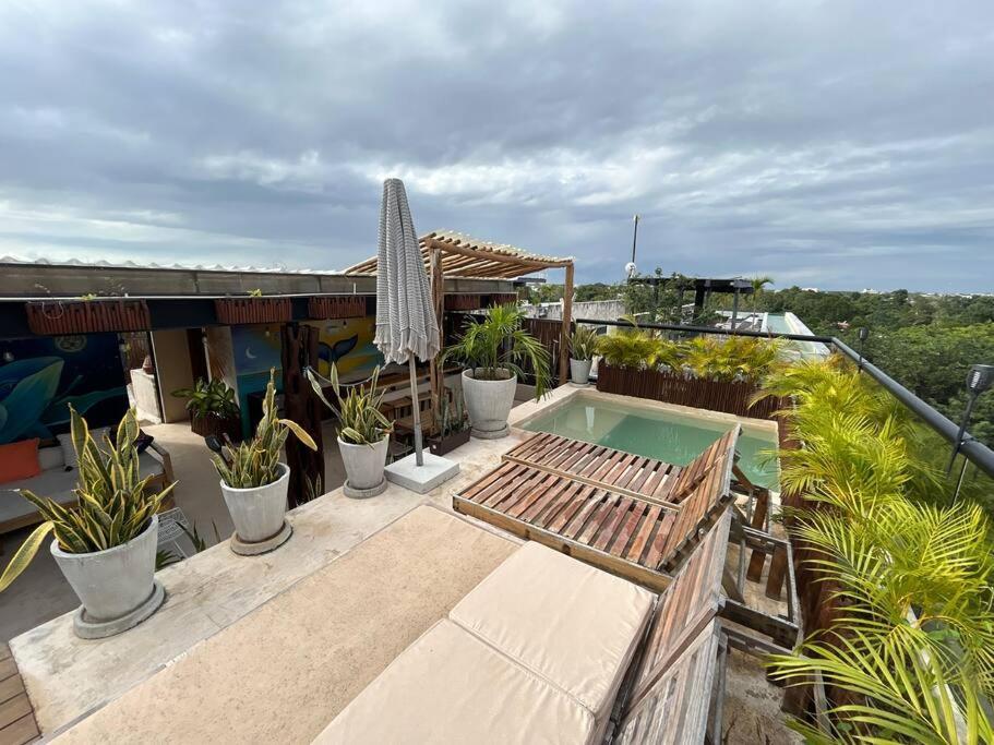 Apartamento Buluc Luch Ph Grupos Con Roof Y Alberca Privada