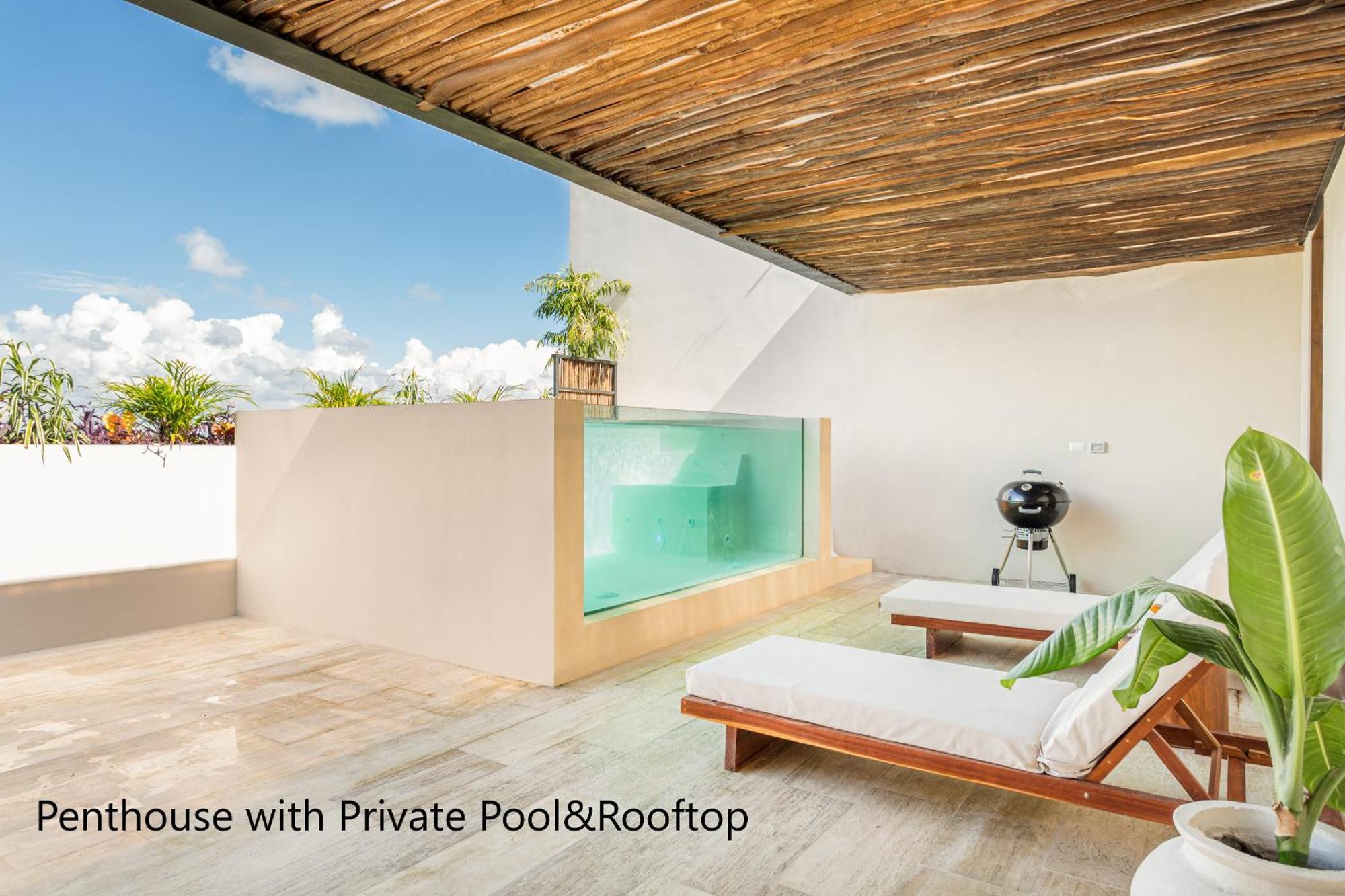 Extraordinary To Choose From Penthouse With Private Pool Or A 2br In Fully Equipped In Tulum