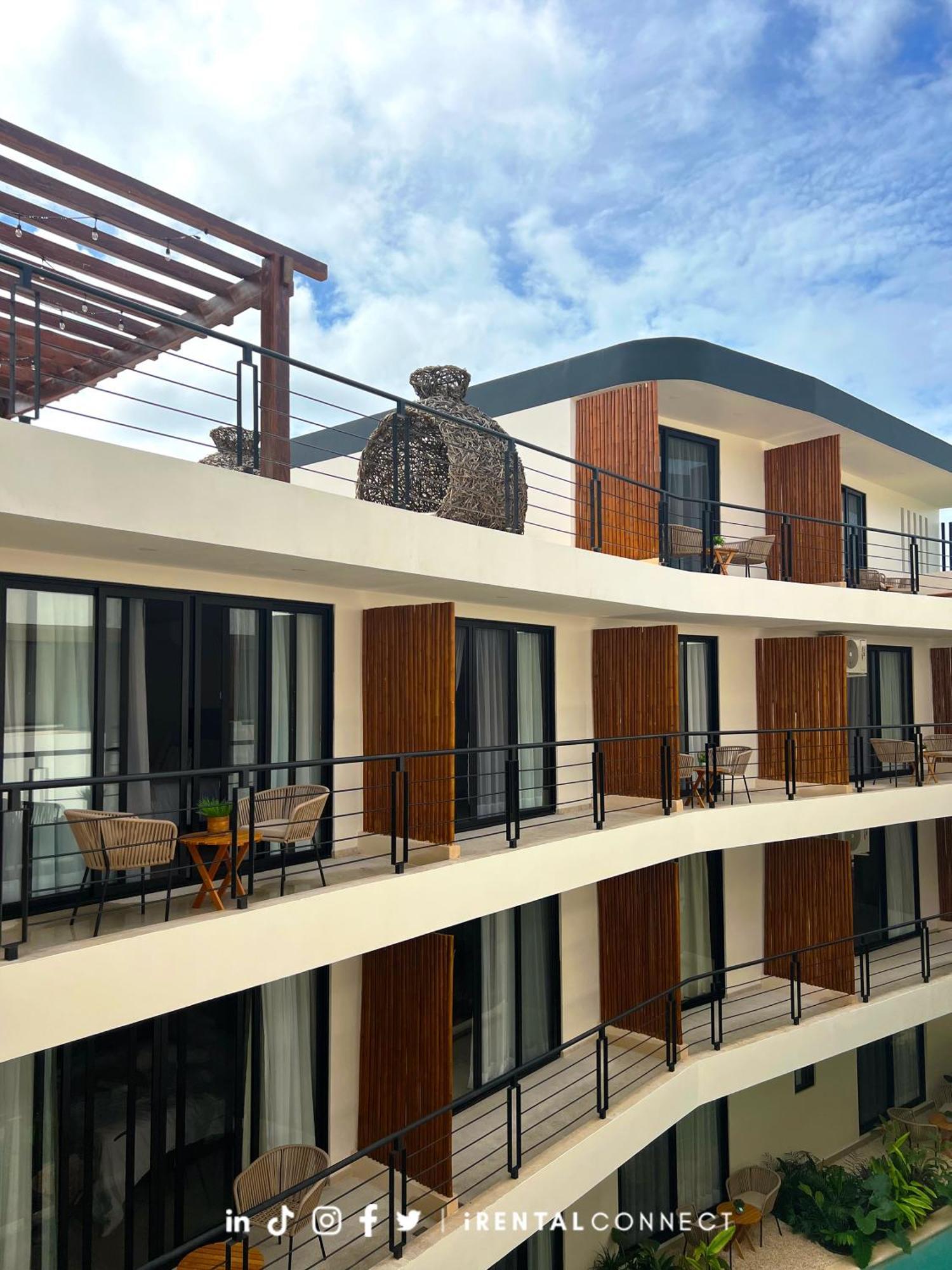 New Studio P/2, Alberca, Balcon Privado Tulum