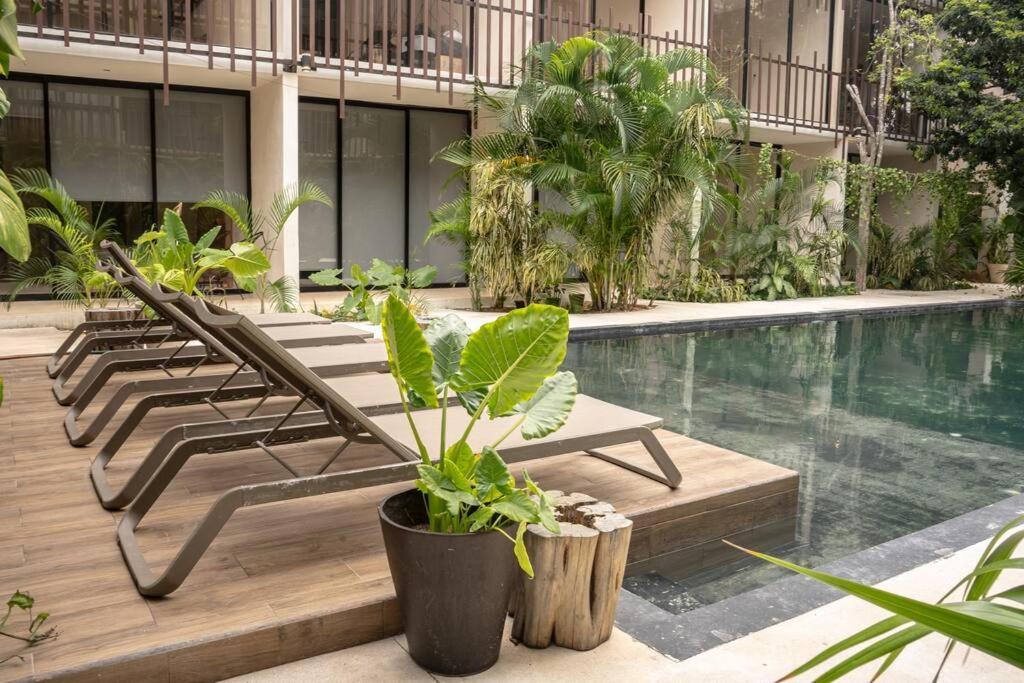 New 1 Bedroom-tulum- Wterrace Apartamento