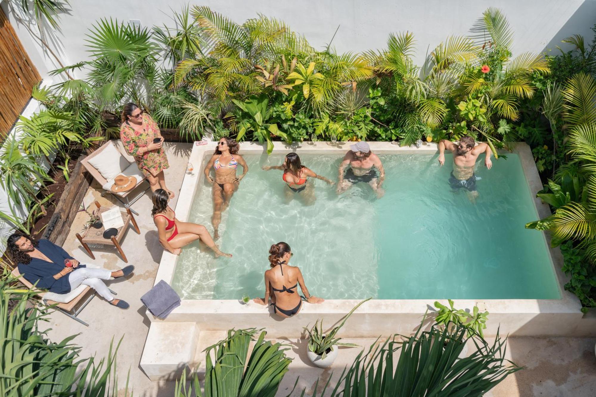 Private Maxanab 7rooms Pool + Club Villa Tulum