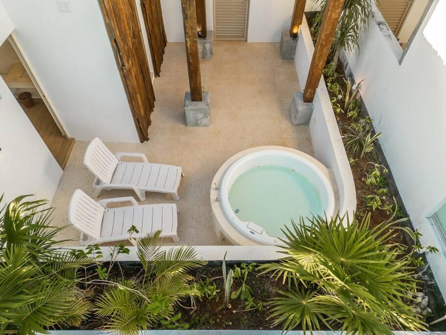 Apartamento In Tulum, Pool, Jacuzzi, 3 Beds *