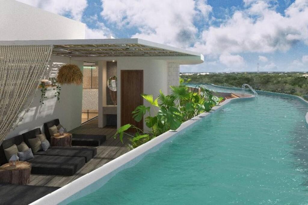 Apartamento Moy Dom 2 Bedroom In Aldea Zama Close To Tulum