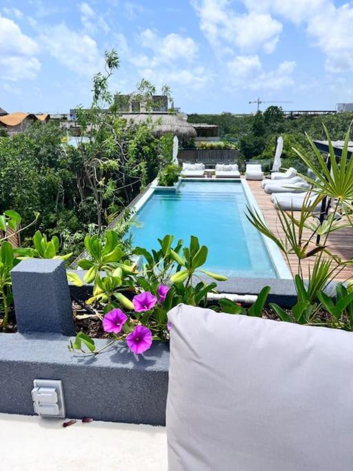 Apartamento 5* New Luxury Penthouse With Private Pool, Cenote Pool, Spa!