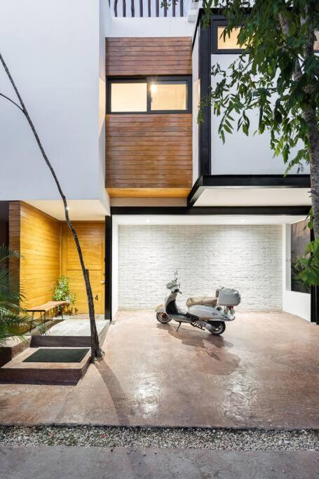 Chic Townhouse With Private Pool And Rooftop View Tulum