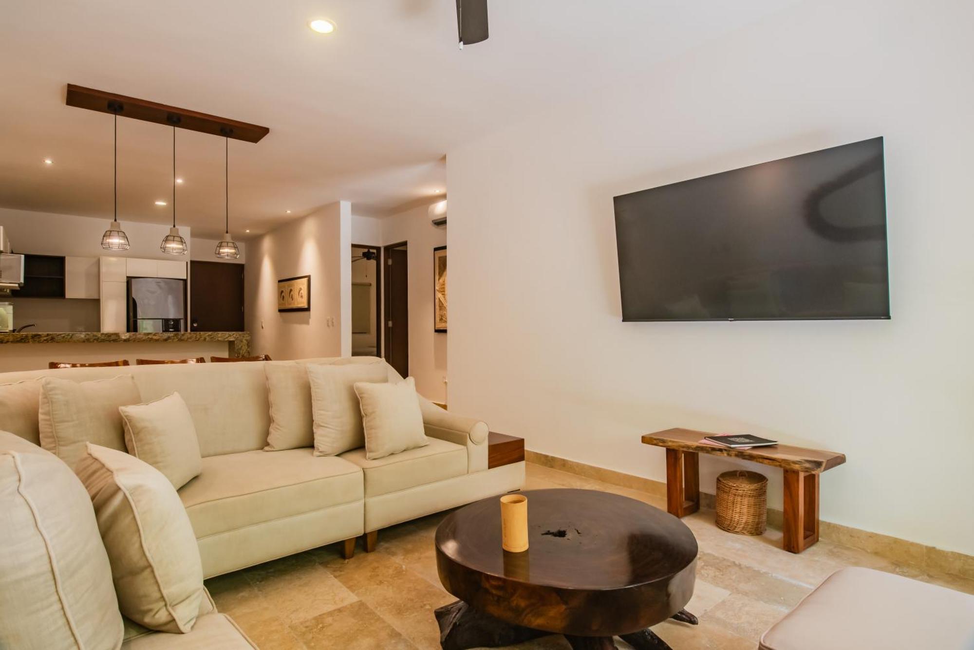 Luxury Aldea Zama 2bed - 2bat Private Terrace & Swim Up Apartamento *
