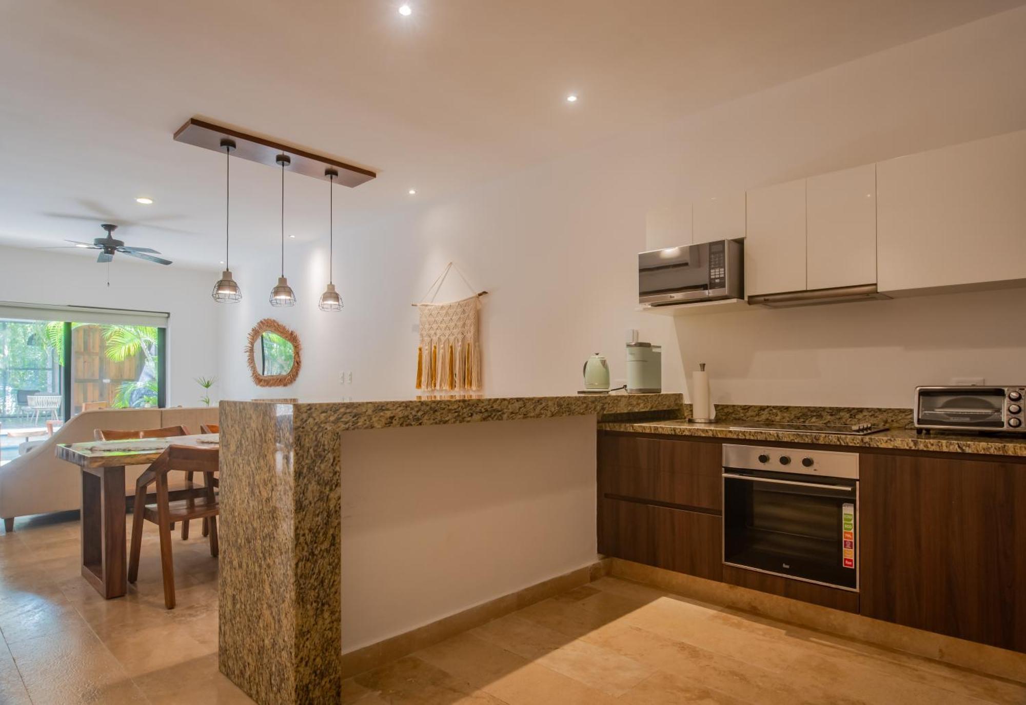 Luxury Aldea Zama 2bed - 2bat Private Terrace & Swim Up Apartamento