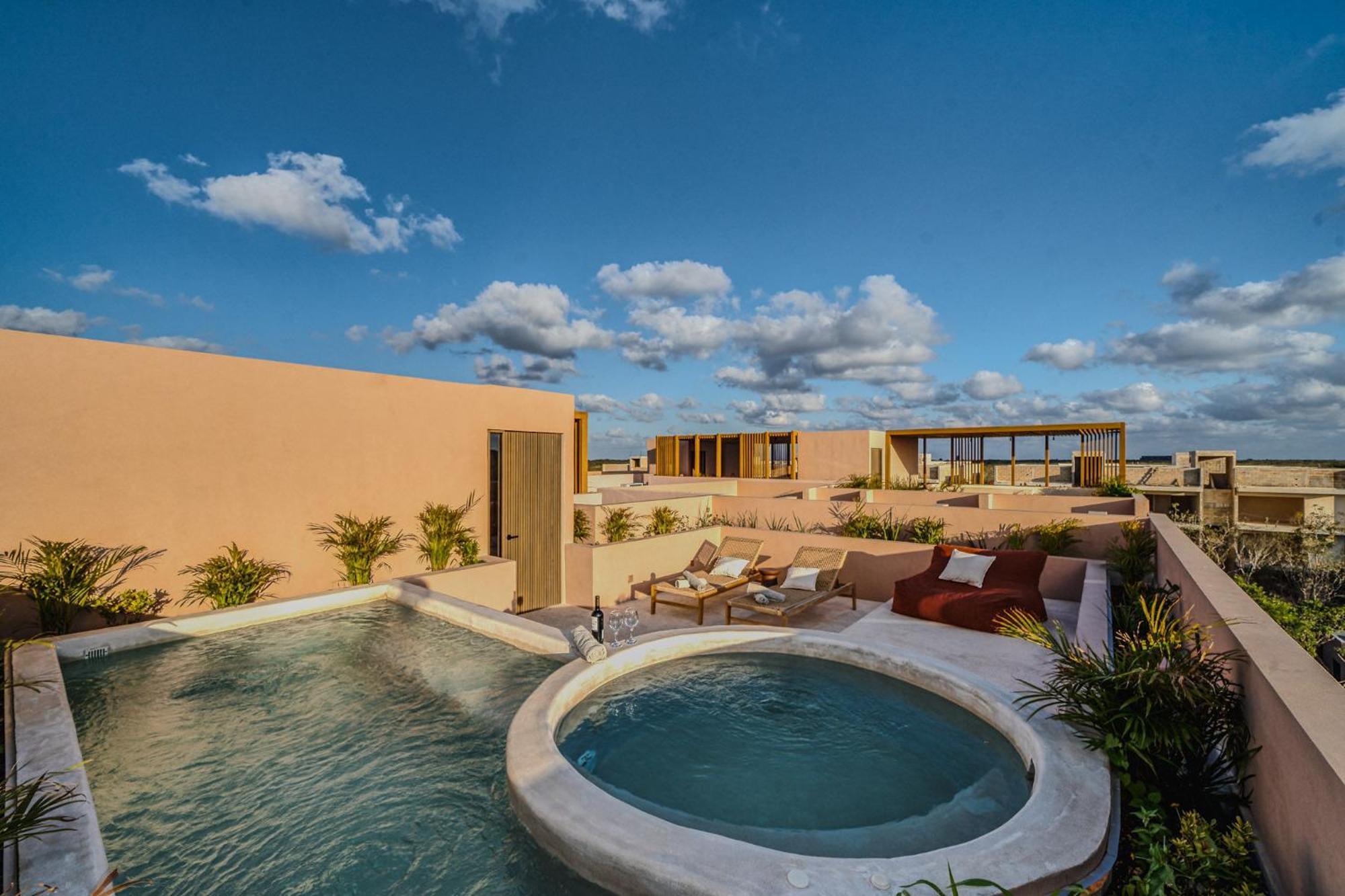 Heavenly 3br Ph W Private Pool, Gym, Yoga Class Apartamento Tulum