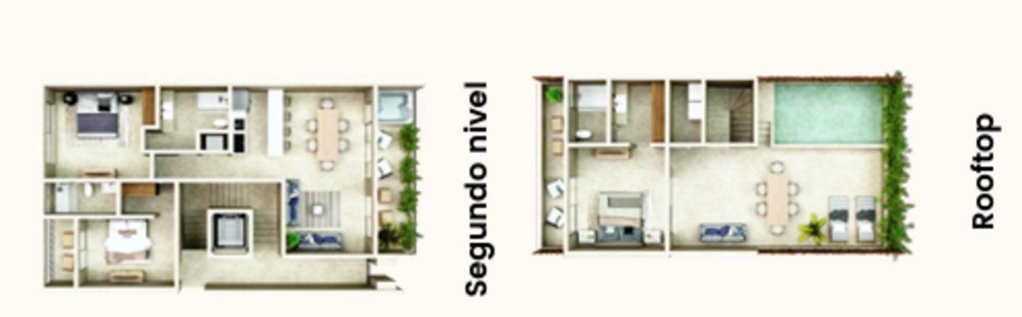 3br Panoramic Ph W Sunset, Terrace, Private Pool * Tulum