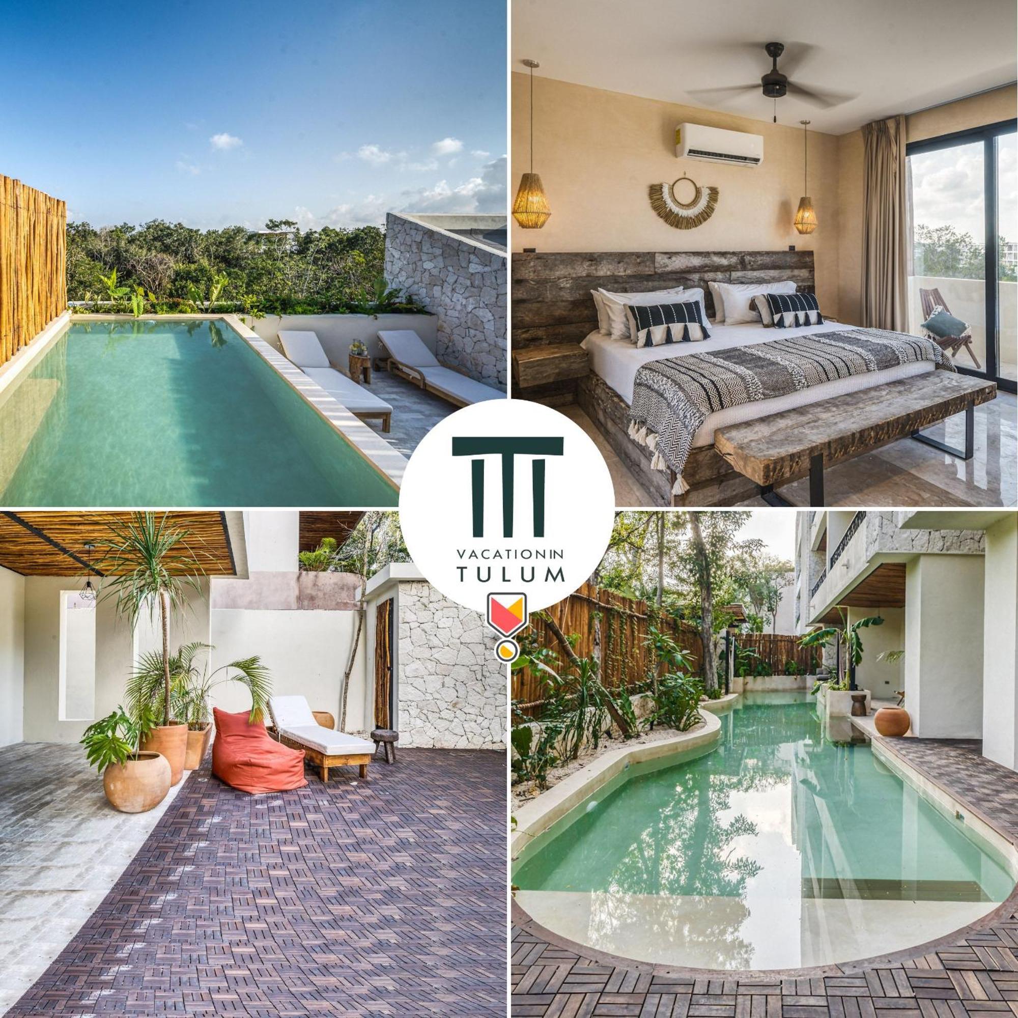 3br Panoramic Ph W Sunset, Terrace, Private Pool Tulum