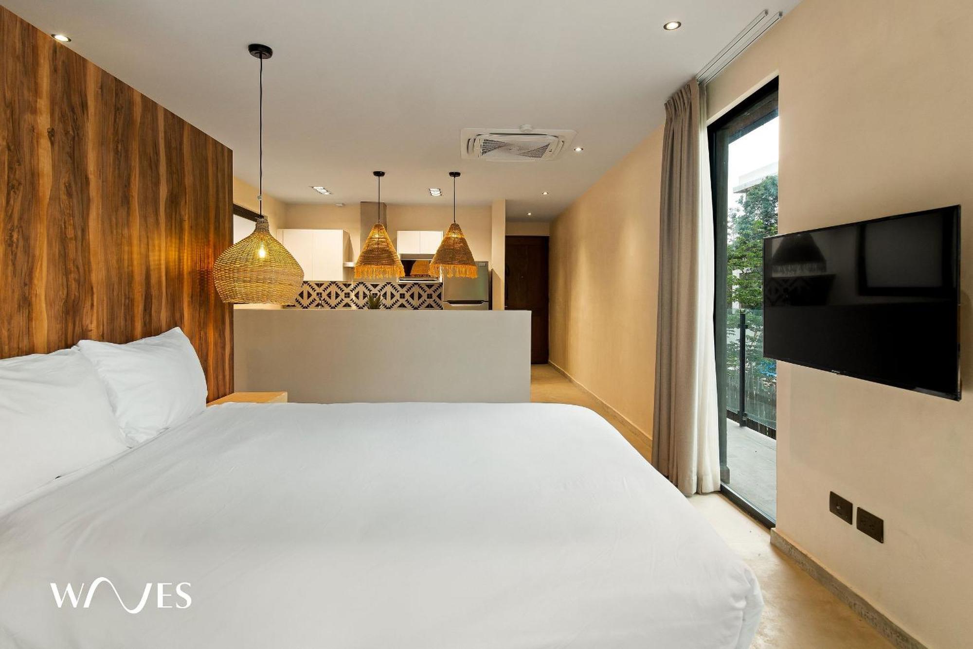 Apartamento Estudio | Excelente Iluminacion |cerca De La Playa Tulum