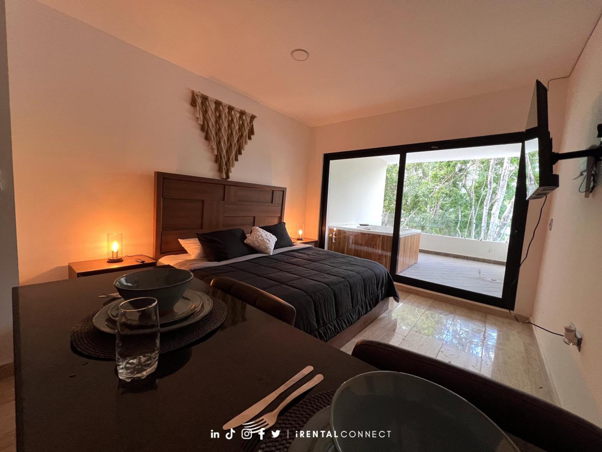 New P-2, Alberca, Jacuzzi, Spa, Roof Apartamento