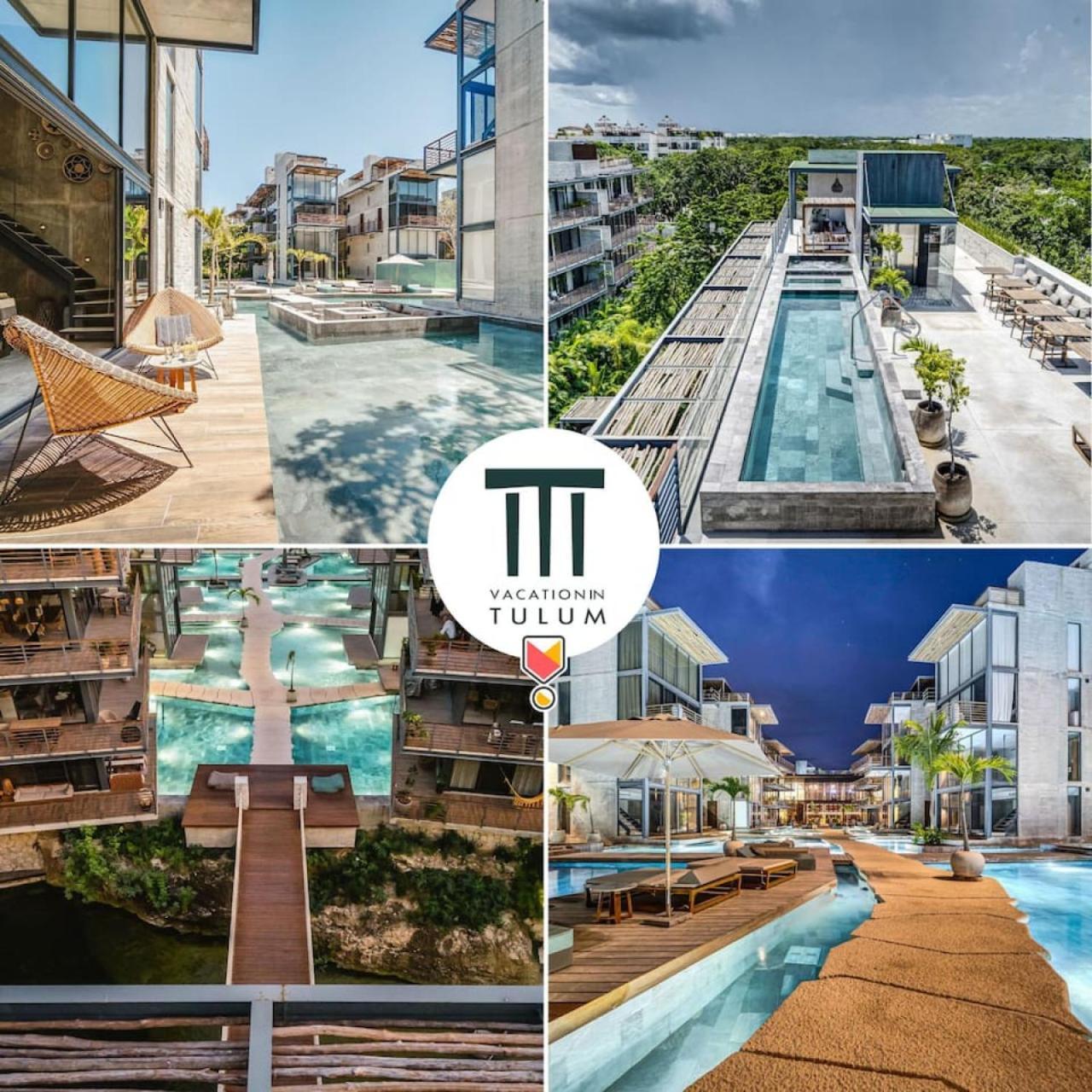 Divine 1br Swim Up With Cenote And Gym * Tulum