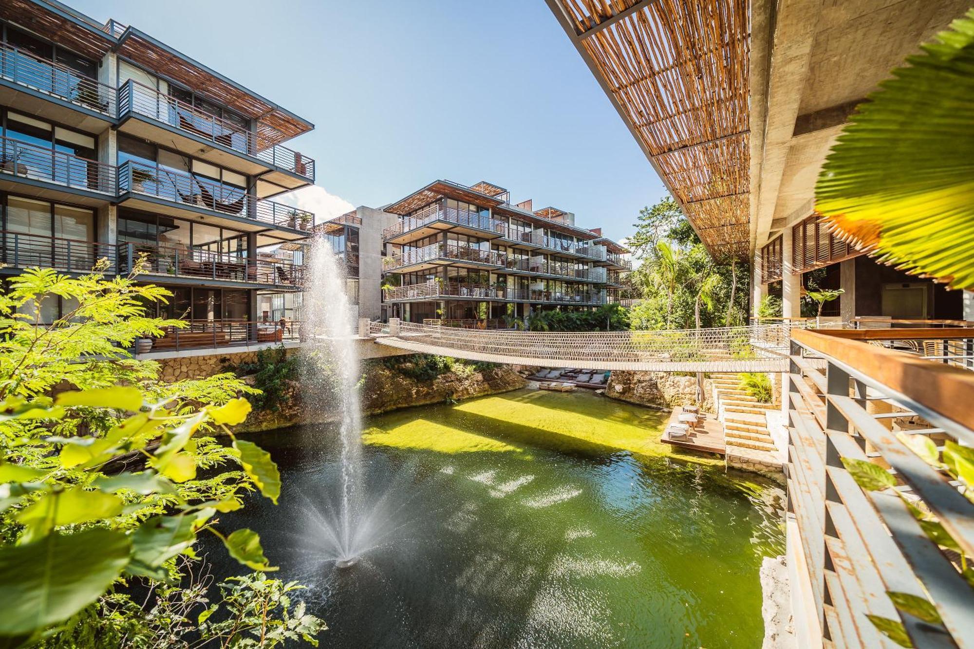 Divine 1br Swim Up With Cenote And Gym Apartamento