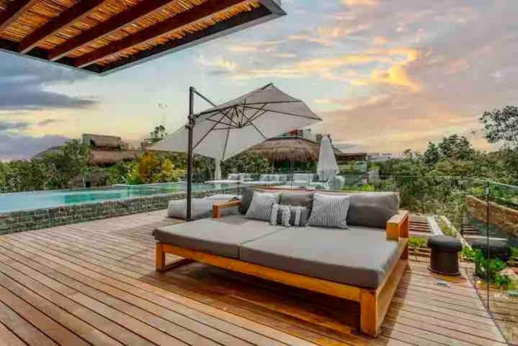 5 Star New Luxury With Cenote And Infinity Pool Apartamento Tulum