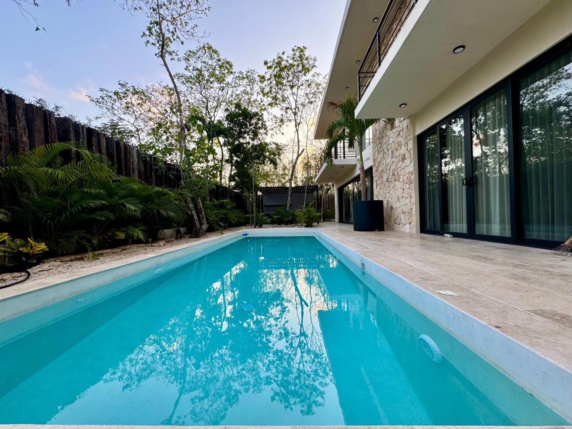 Casa Laak, Luxury Villa, 5 Bedroom 7 Bt, Heated Pool Tulum