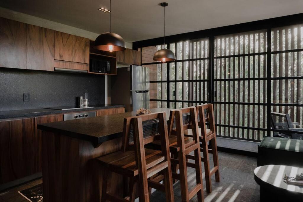 Apartamento Designer Jungle Loft Aldea Zama Club Tulum