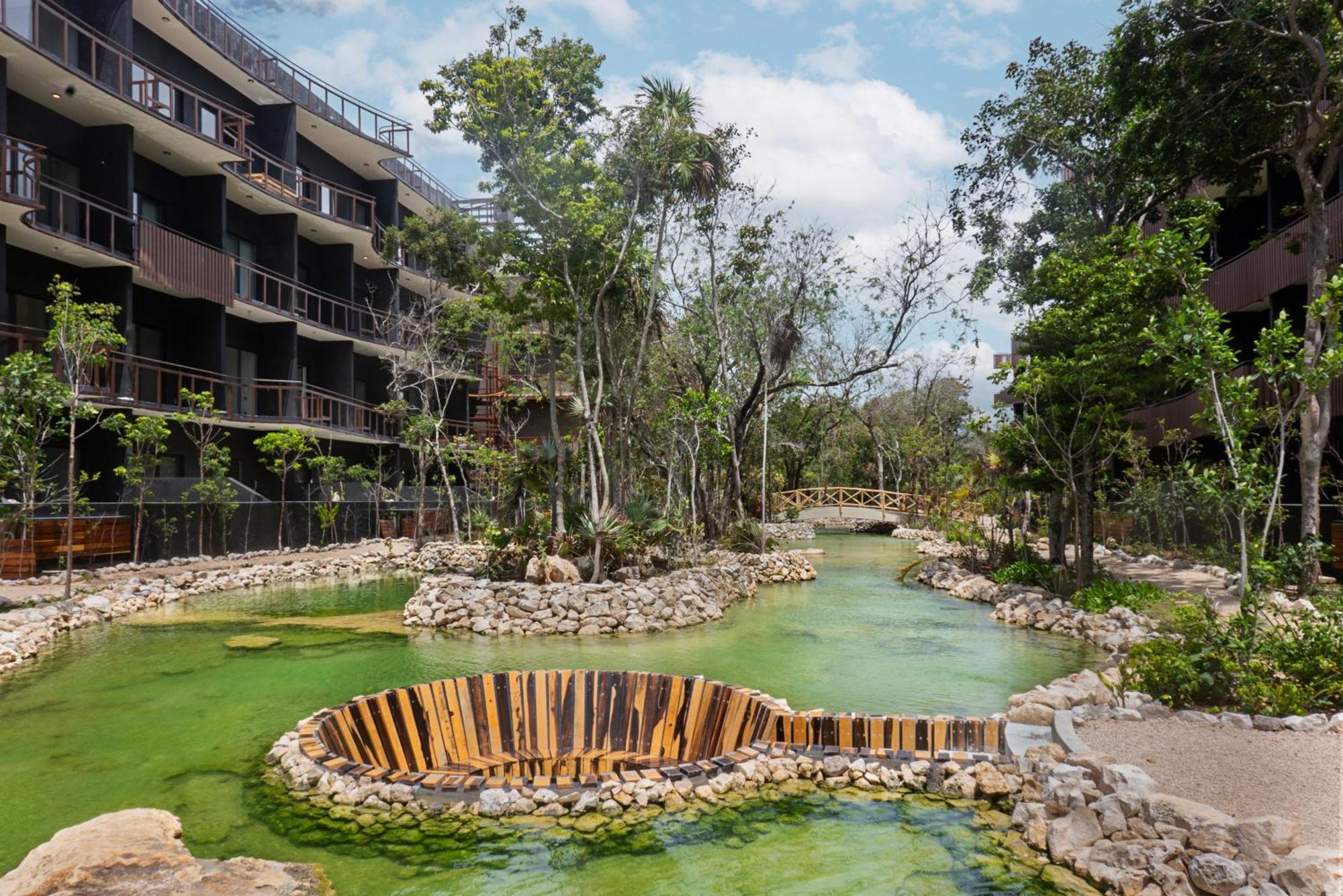 Apartamento Nuevo Estudio Zona Hotelera Piscina En La Azotea Con Vista Al Mar Tulum