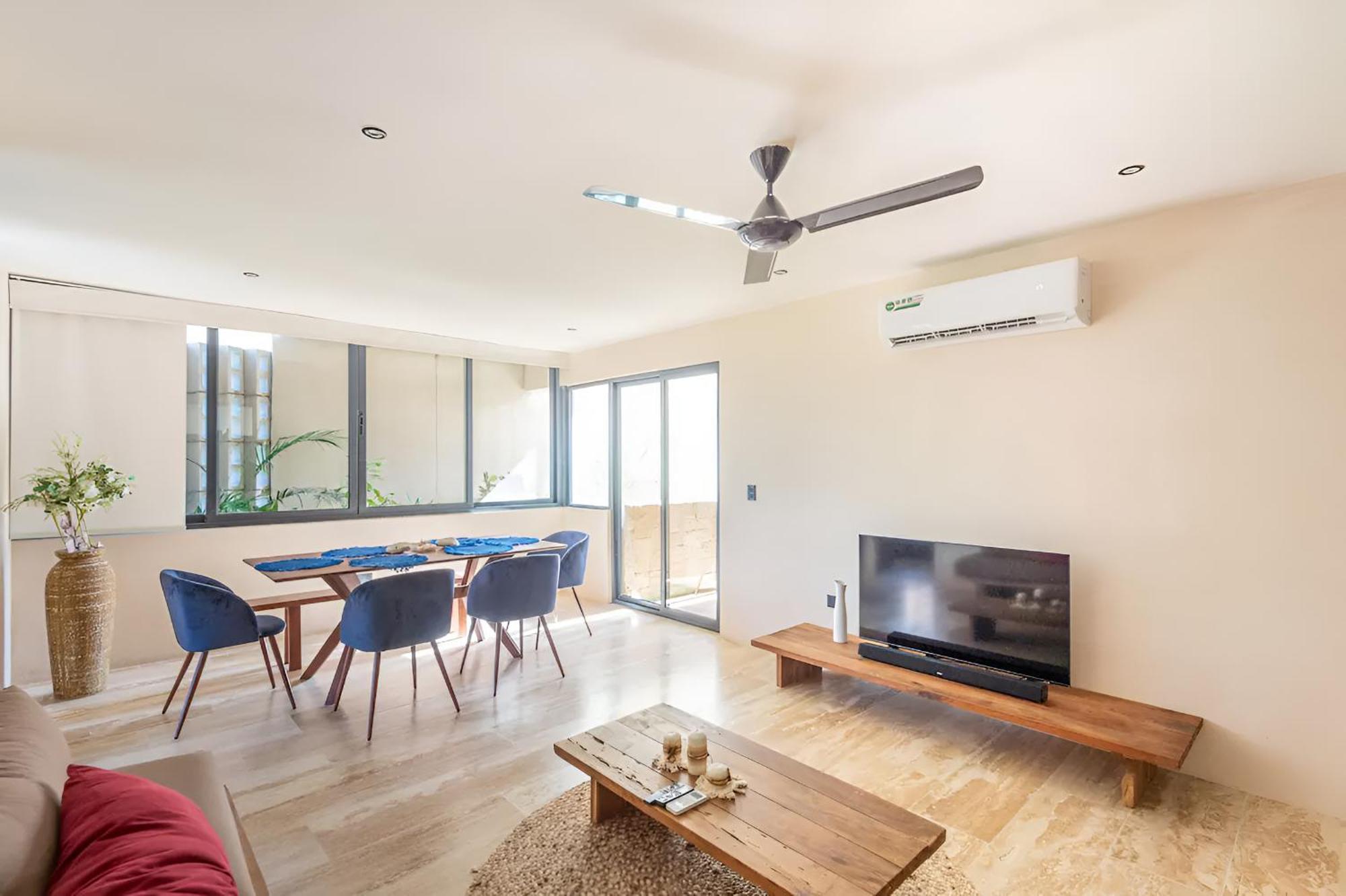 Apartamento A 7 Minutos De La Playa 2 Recamaras Tulum