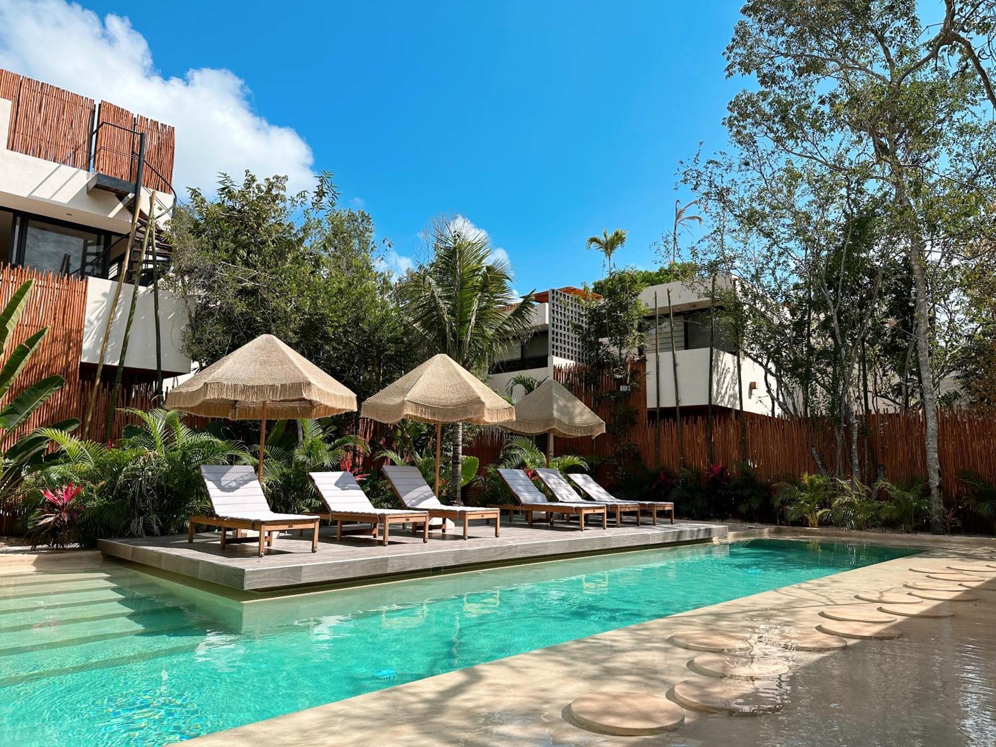 2 Private Pools & Bbq Apartamento Tulum