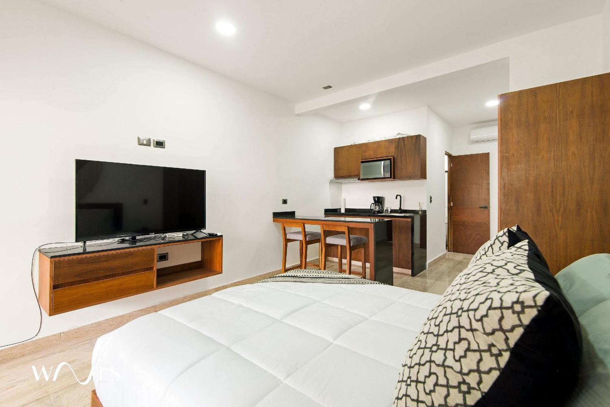 Espacioso Loft C/vista Al Jardin | Piscina | Gym Apartamento Tulum