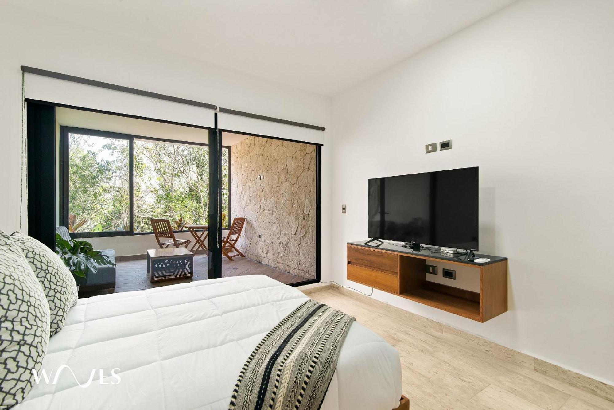 Espacioso Loft C/vista Al Jardin | Piscina | Gym Apartamento Tulum