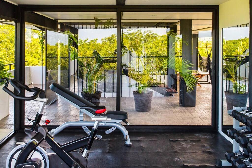 Designer Penthouse - Jungle Views, Bike To Apartment Tulum