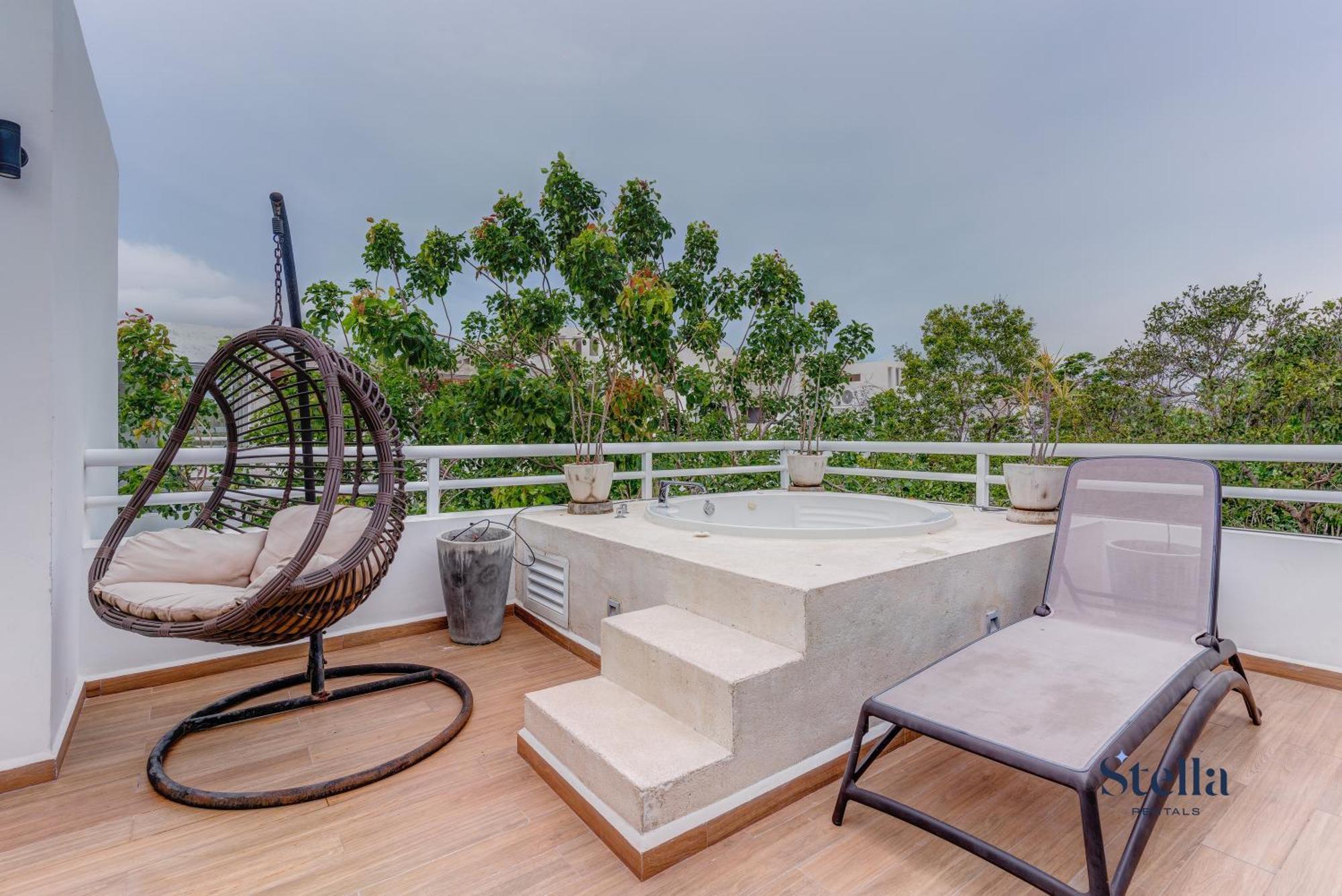 Tao With Pool, Bbq, Gym, Yoga Area, 5 Min From Beach Tulum