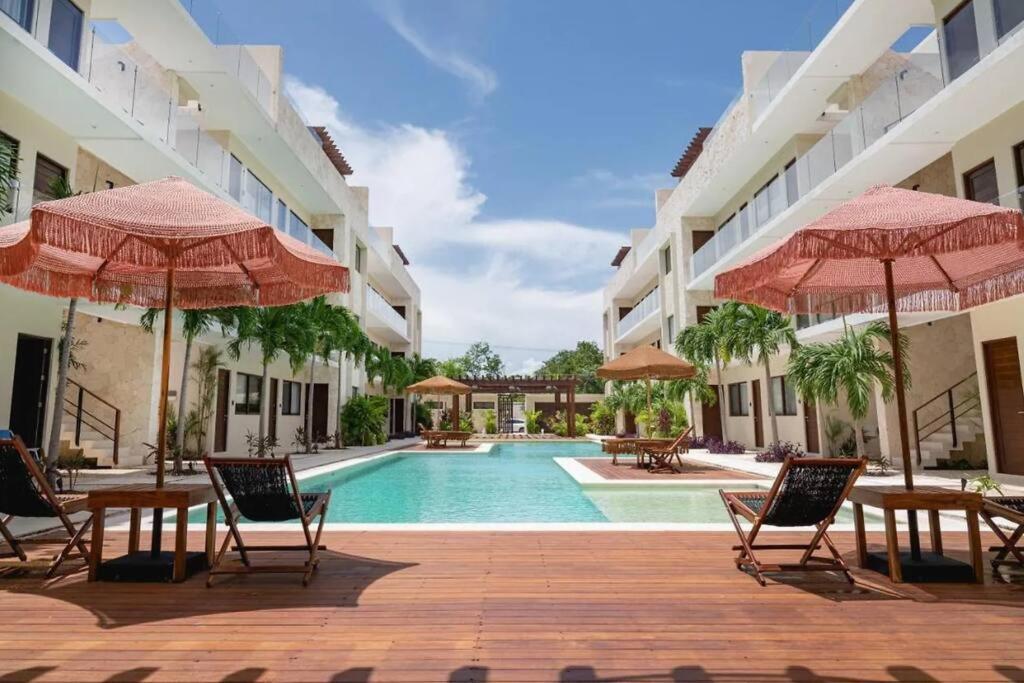 Spacious 2 Bdr Ph Blue Luxury Pvt Pool Terrace Jungle View Apartamento