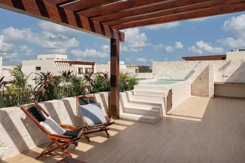 Spacious 2 Bdr Ph Blue Luxury Pvt Pool Terrace Jungle View Apartamento *