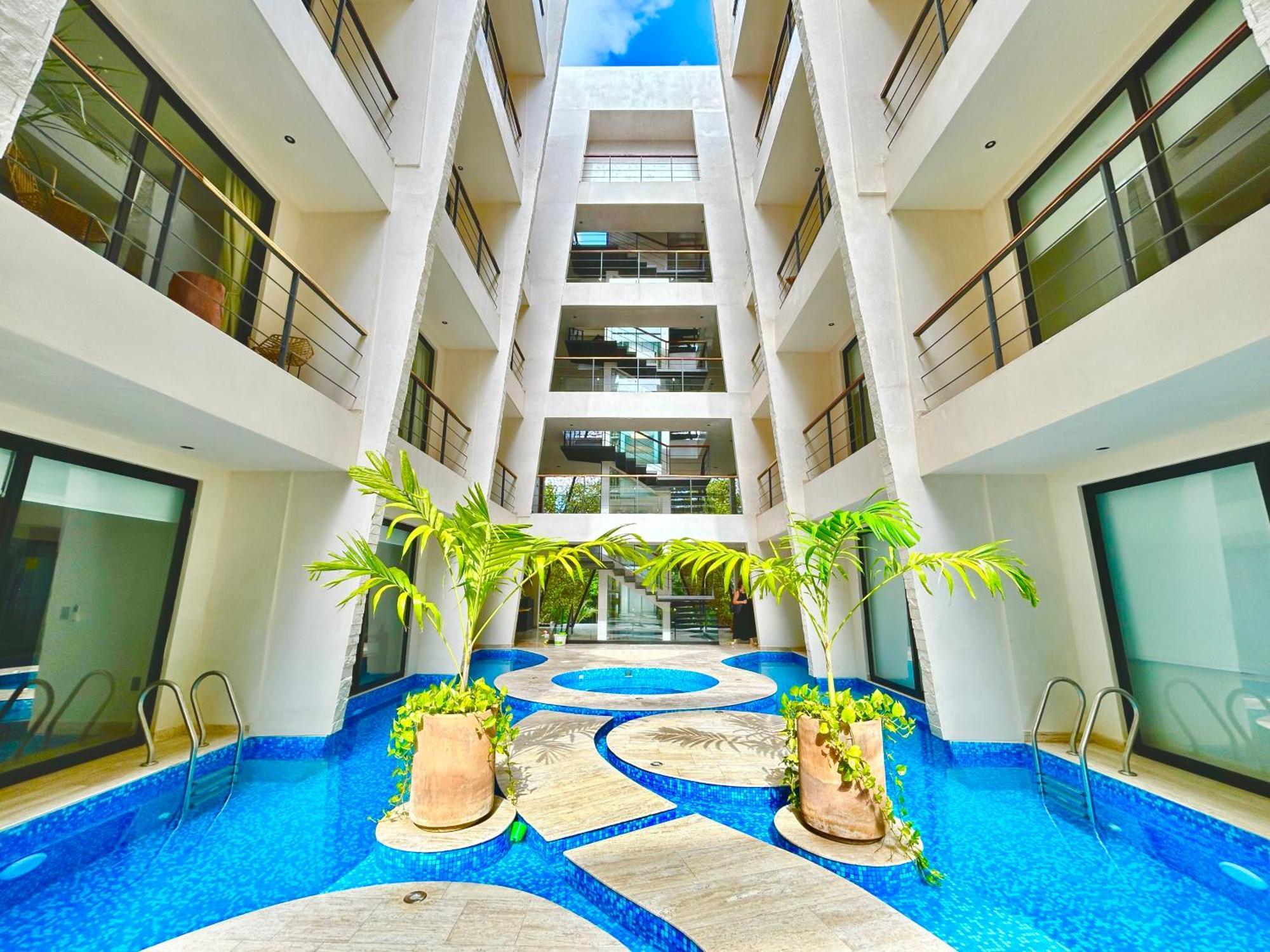 Beautiful Rooftop With Private Terrace, Amazing Pool With Aerial Views, Jacuzzi-sauna-gym-laundry-cinema-coworking Apartamento *