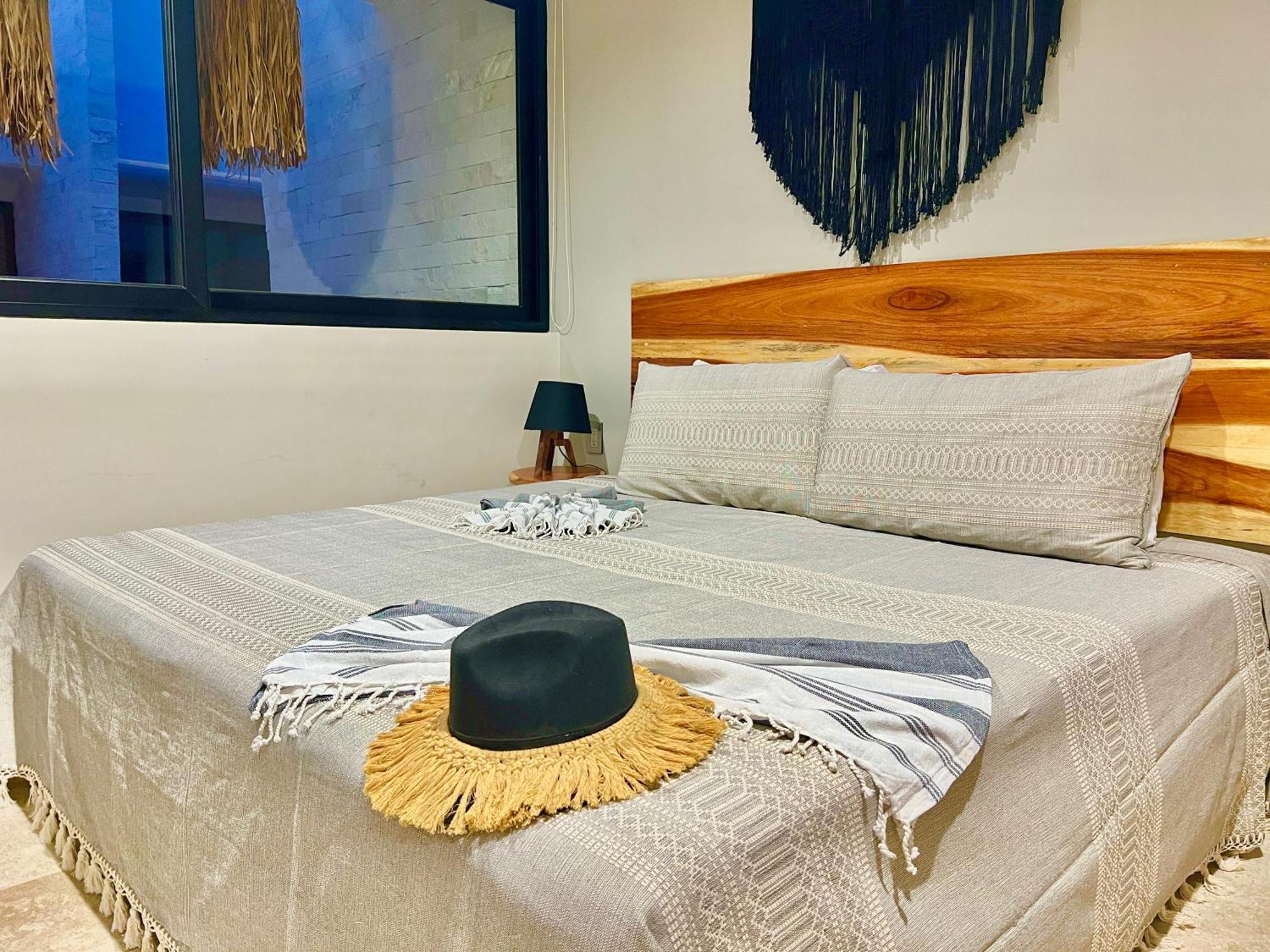 Beautiful Rooftop With Private Terrace, Amazing Pool With Aerial Views, Jacuzzi-sauna-gym-laundry-cinema-coworking Apartamento Tulum