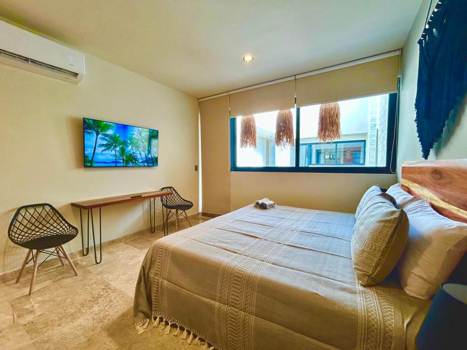 Beautiful Rooftop With Private Terrace, Amazing Pool With Aerial Views, Jacuzzi-sauna-gym-laundry-cinema-coworking Apartamento *