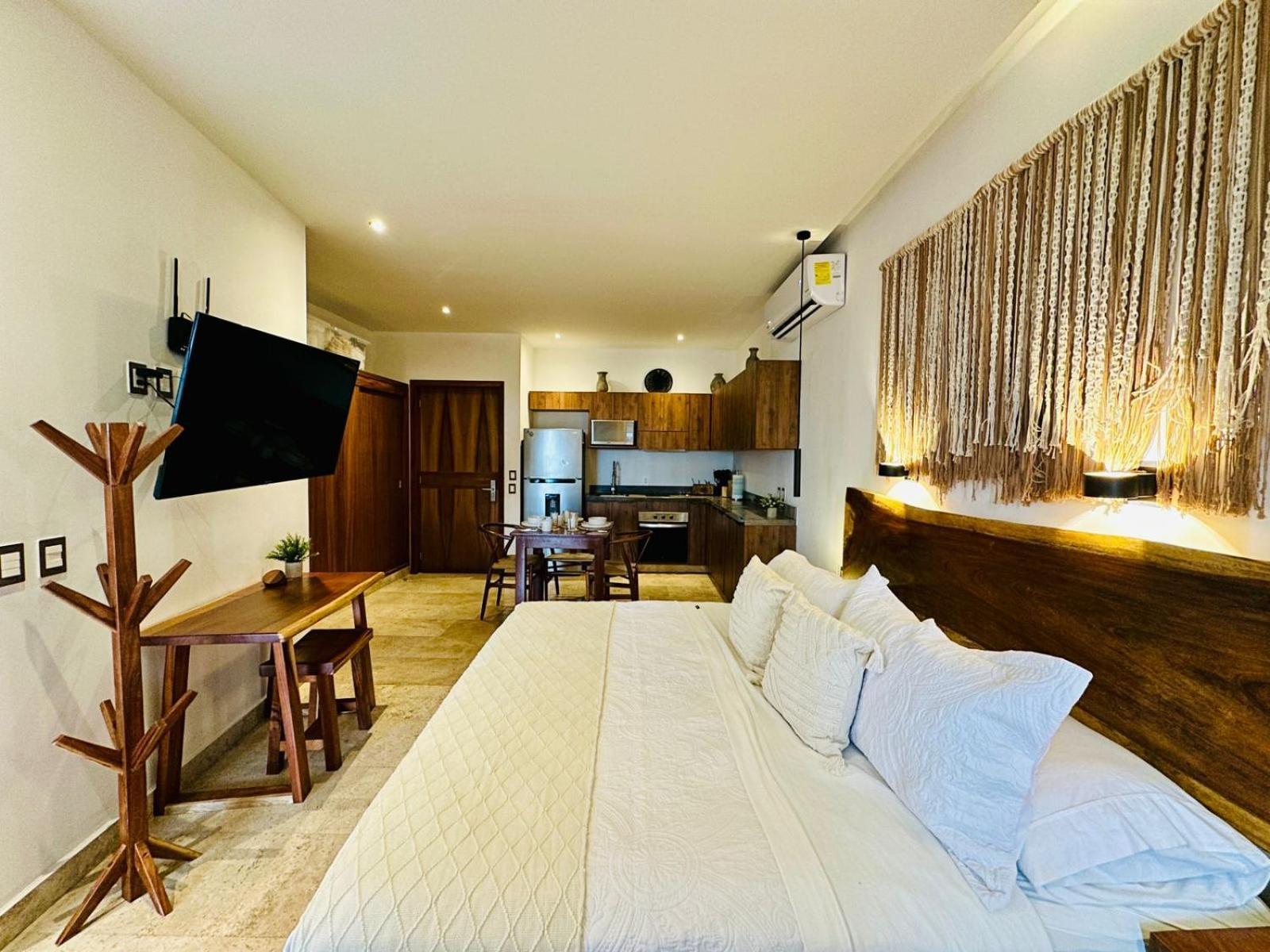 Apartment Adorable Departamento 5 Min Zona Hotelera Tulum