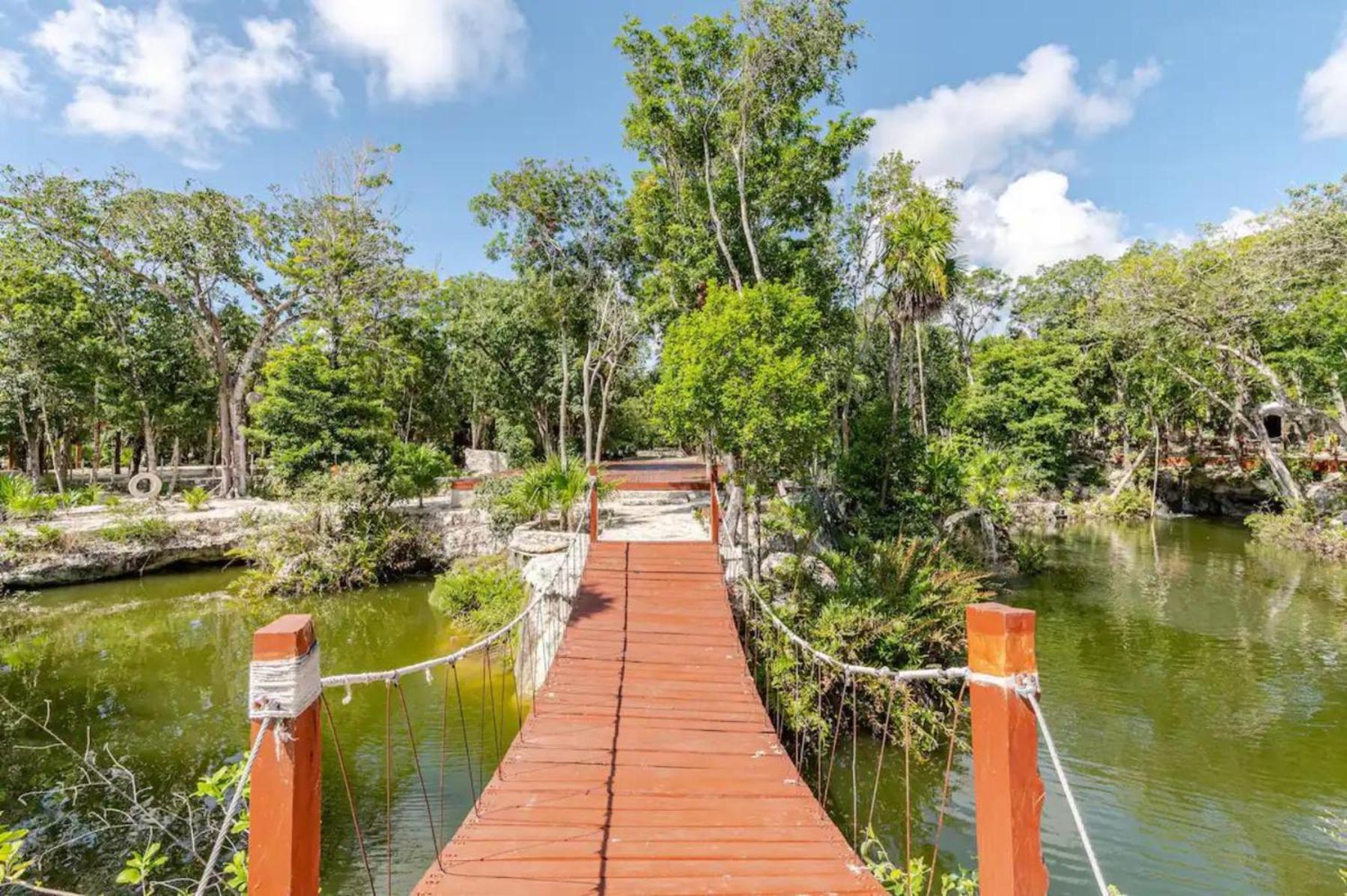 Departamento 6, Country Home, Con Muelle De Pesca, Club De Playa, Alberca, Cenote Y Campo De Golf, Contrata Day Pass Bahia Principe * Tulum