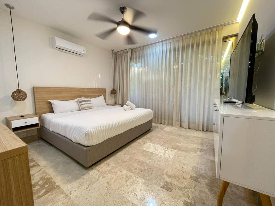 Gaia De Lujo Comodo Y Tranquilo En Aldea Zama Apartamento Tulum