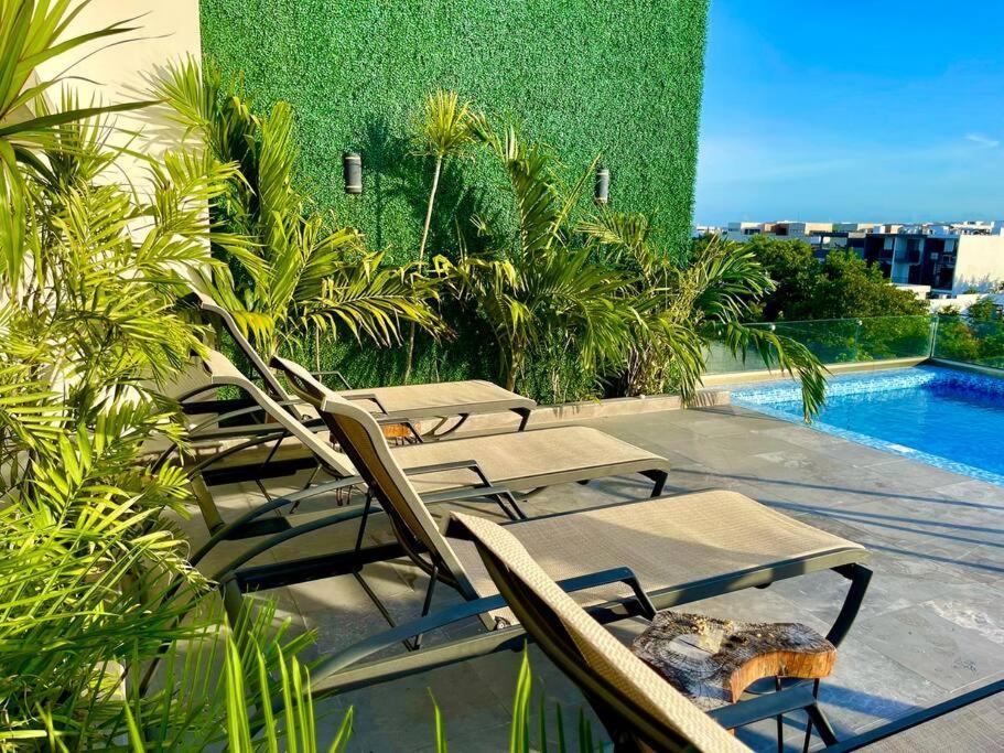 Apartamento Gaia De Lujo Comodo Y Tranquilo En Aldea Zama